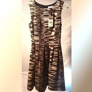New Sleek Calvin Klein print dress, size 4
